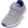 image:imageWHITIN Kids Wide Toe Box Running Tennis Shoes  Zero Drop Sole Sport Sneakers for BoysGirlsGrey