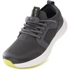 image:imageWHITIN LittleBig Kids Wide Toe Box Tennis Shoes  Zero Drop  Slip On Sneaker for BoysGirlsDark Grey