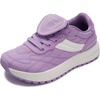 image:imageWHITIN Womens Canvas Wide Toe Box Walking Sneakers  Cushioned Comfort  Folded Long TongueS301  Purple