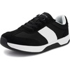image:imageWHITIN Womens Wide Toe Box Shoes  Athleisure Zero Drop Sneakers  Classic DesignS24  Black