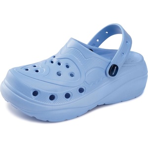 image:imageWHITIN Clogs for Women  Thick Sole Cushioned Garden ShoesLight Blue