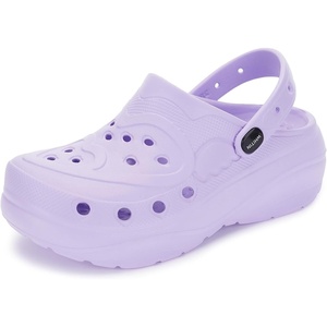 image:imageWHITIN Clogs for Women  Thick Sole Cushioned Garden ShoesPurple