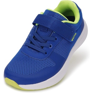 image:imageWHITIN Kids Wide Toe Box Running Tennis Shoes  Zero Drop Sole Sport Sneakers for BoysGirlsBlue