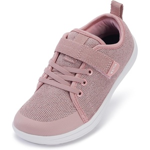 image:imageWHITIN LittleBig Kid Barefoot Shoes  BoysGirls Laceup Minimalist Sneakers  Wide Toe Box  Natural Flexible FitW8k6  Rose