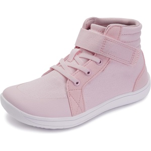 image:imageWHITIN LittleBig Kid Wide High Top Barefoot Shoes  StreetStyle Minimalist Sneakers for BoysGirls  Natural amp Healthy FitW8k23  Pink