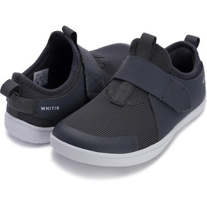 image:imageWHITIN LittleBig Kid Wide Width Barefoot Shoes  BoysGirls Minimalist Elastic Opening Sneakers  Flexible Zero Drop SoleW8k3  Grey