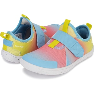 image:imageWHITIN LittleBig Kid Wide Width Barefoot Shoes  BoysGirls Minimalist Elastic Opening Sneakers  Flexible Zero Drop SoleW8k3  Multi