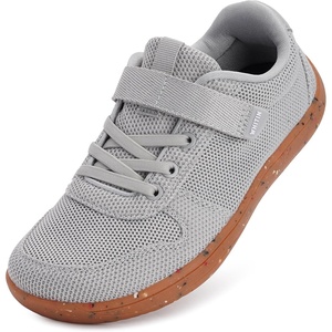 image:imageWHITIN LittleBig Kids Minimalist Barefoot Shoes  Zero Drop  Wide Sneaker for BoysGirlsW8k7  Light Grey