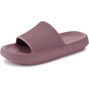 image:imageWHITIN Slippers for Women Non Slip  Cushioned Thick Sole Slides  Quick Drying Bathroom SandalsBlush