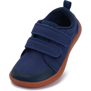 image:imageWHITIN ToddlerBoysGirls Barefoot Shoes  Kids Wide Width Minimalist Sneakers  Classic Canvas  Supports Natural Foot GrowthW8k8  Blue Gum