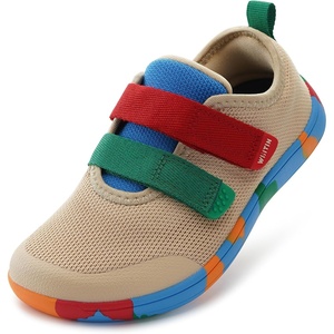 image:imageWHITIN ToddlerLittle Kid Wide Barefoot Shoes  Minimalist Sneakers for BoysGirls  ZeroDrop Healthy Sole  Natural to GrowW8k2  Khaki Multi
