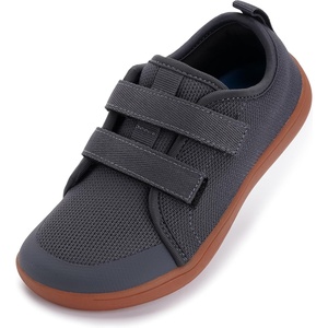 image:imageWHITIN ToddlerLittleBigKid Wide Barefoot Shoes  BoysGirls Minimalist Sneakers  Splay Naturally  LightweightW81k  Grey Gum