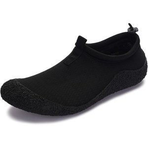 image:imageWHITIN Water Shoes for Women and Men with Reinforced Toe Cap  MultiPurpose Aqua SocksBlack