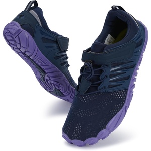 image:imageWHITIN Womens Minimalist Barefoot Trail Running Shoes  Wide Toe BoxW30  Dark Blue