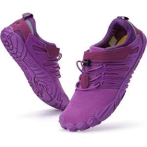 image:imageWHITIN Womens Minimalist Barefoot Trail Running Shoes  Wide Toe BoxW30  Purple