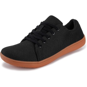 image:imageWHITIN Womens Transitional Barefoot Shoe for Beginners Lifestyle Inspired MinimalistW71v5  Black Gum