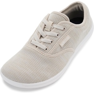 image:imageWHITIN Womens Wide Toe Box Minimalist Barefoot Shoes  Zero Drop SoleW872  Beige