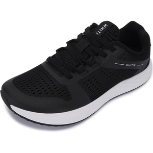 image:imageWHITIN Womens Wide Toe Box Running Shoes  Zero Drop Sole with Durable Protective UpperBlack