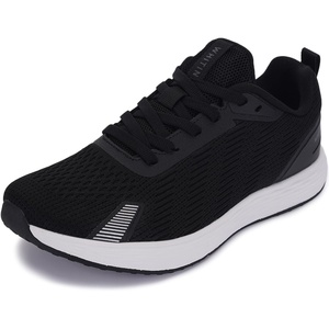 image:imageWHITIN Womens Wide Toe Box amp Zero Drop Road Running Shoes  Superior Comfort with Optimal StabilityS881  Black White