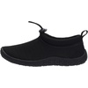 image:imageWHITIN LittleBig Kids Amphibious Water Shoes  BoysGirls Aqua Socks Z1K01  SlipOn Design for Independent OnOff Drawstring Keeps Sand amp Pebbles Out Foldable amp Lighweight Camping amp Beach EssentialsAll Black