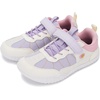 image:imageWHITIN LittleBig Kid Retro Barefoot Shoes with Wide Toe Box WK103  BacktoSchool Essentials Balanced ZeroDrop Toe Freedom Easy Hook amp Loop Closure Sporty Appeal Built for Daily WearLilac Pink