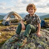 image:imageWHITIN LittleBig Kid Retro Barefoot Shoes with Wide Toe Box WK103  BacktoSchool Essentials Balanced ZeroDrop Toe Freedom Easy Hook amp Loop Closure Sporty Appeal Built for Daily WearTrail Green