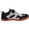 image:imageWHITIN LittleBig Kid Wide Retro Barefoot Sneakers WK102  Back to School Toe Freedom Zero Drop Flexible Sole From Daily Walking to Adventure SportsWk102  Black Multi
