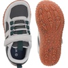 image:imageWHITIN LittleBig Kid Wide Retro Barefoot Sneakers WK102  Back to School Toe Freedom Zero Drop Flexible Sole From Daily Walking to Adventure SportsWk102  Grey Multi