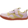image:imageWHITIN LittleBig Kid Wide Retro Barefoot Sneakers WK102  Back to School Toe Freedom Zero Drop Flexible Sole From Daily Walking to Adventure SportsWk102  Purple Gum