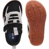 image:imageWHITIN LittleBig Kid Wide Retro Barefoot Sneakers WK102  Back to School Toe Freedom Zero Drop Flexible Sole From Daily Walking to Adventure SportsWk102  Black Multi