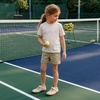 image:imageWHITIN LittleBig Kid Wide Retro Barefoot Sneakers WK102  Back to School Toe Freedom Zero Drop Flexible Sole From Daily Walking to Adventure SportsWk102  Light Green