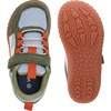 image:imageWHITIN LittleBig Kid Wide Retro Barefoot Sneakers WK102  Back to School Toe Freedom Zero Drop Flexible Sole From Daily Walking to Adventure SportsWk102  Green Blue