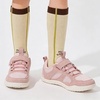 image:imageWHITIN LittleBig Kid Wide Retro Barefoot Sneakers WK102  Back to School Toe Freedom Zero Drop Flexible Sole From Daily Walking to Adventure SportsWk102  Pink