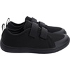 image:imageWHITIN ToddlerKid Wide School Barefoot Shoes  BoysGirls Naturally W81K  School Day Essential Fashion Designed Easy onoff Machine Washable Removable Insoles Classroom to Playground Soft WalkingW81k  All Black