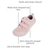 image:imageWHITIN ToddlerKid Wide School Barefoot Shoes  BoysGirls Naturally W81K  School Day Essential Fashion Designed Easy onoff Machine Washable Removable Insoles Classroom to Playground Soft WalkingW81k  All Pink