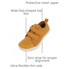 image:imageWHITIN ToddlerKid Wide School Barefoot Shoes  BoysGirls Naturally W81K  School Day Essential Fashion Designed Easy onoff Machine Washable Removable Insoles Classroom to Playground Soft WalkingW81k  Yellow