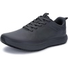 image:imageWHITIN Mens Wide Food Service Shoes Water amp Oil Resistant Sneaker S890  Wide Toe Box Allows Toes to Spread Naturally ZeroDrop Sole for Natural Stride Comfort for Long StandingGrey