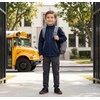 image:imageWHITIN Kids Barefoot Shoes Wide Toe Box Natural Fit WK101  Roomy Toe Space Flat Zero Drop Design Easy On amp Off Flexible Feel Better Balance in School ActivityBlack