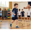 image:imageWHITIN Kids Barefoot Shoes Wide Toe Box Natural Fit WK101  Roomy Toe Space Flat Zero Drop Design Easy On amp Off Flexible Feel Better Balance in School ActivityBlue