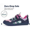 image:imageWHITIN Kids Barefoot Shoes Wide Toe Box Natural Fit WK101  Roomy Toe Space Flat Zero Drop Design Easy On amp Off Flexible Feel Better Balance in School ActivityGradient Pink