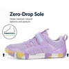 image:imageWHITIN Kids Barefoot Shoes Wide Toe Box Natural Fit WK101  Roomy Toe Space Flat Zero Drop Design Easy On amp Off Flexible Feel Better Balance in School ActivityColorful Purple