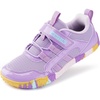 image:imageWHITIN Kids Barefoot Shoes Wide Toe Box Natural Fit WK101  Roomy Toe Space Flat Zero Drop Design Easy On amp Off Flexible Feel Better Balance in School ActivityColorful Purple