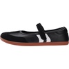 image:imageWHITIN Womens Barefoot Mary Jane Flats with Wide Toe Box W97Black