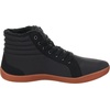 image:imageWHITIN Womens Wide Hitop Barefoot Shoes Winter Ankle Boots W826Black Gum