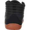 image:imageWHITIN Womens Wide Hitop Barefoot Shoes Winter Ankle Boots W826Black Gum